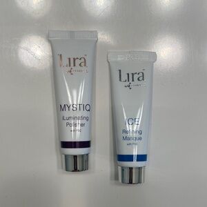 Lira sample size polisher masque and salicylic treatment masque